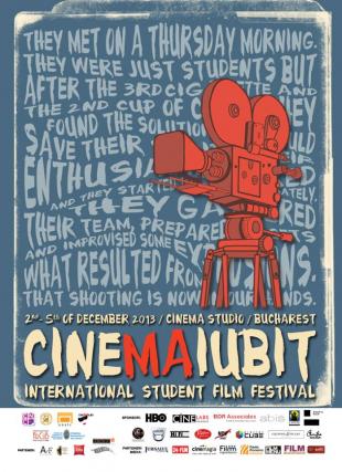 Festivalul Filmului Studențesc CineMAiubit, la Cinema Studio din București