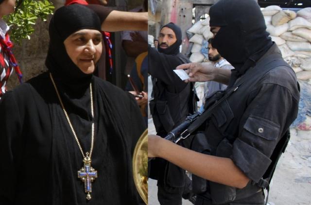 12 monahii răpite de către rebelii Al-Nusra