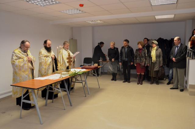 Slujbă de sfinţire la Facultatea de Arte Vizuale şi Design din Iaşi