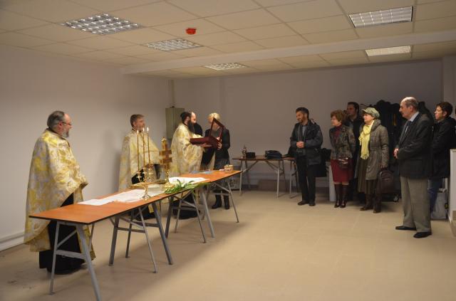 Slujbă de sfinţire la Facultatea de Arte Vizuale şi Design din Iaşi