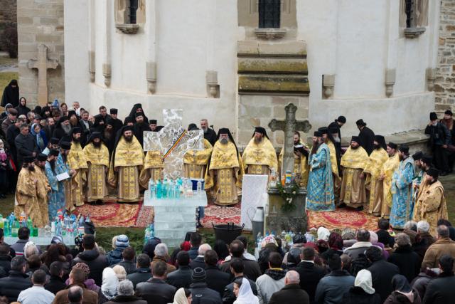 Boboteaza la Mănăstirea Putna