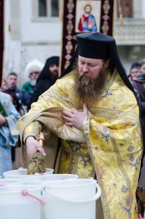 Boboteaza la Mănăstirea Putna
