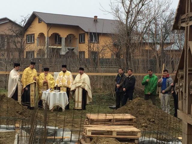 Sfințirea locului pentru Biserica „Sfinții Arhangheli Mihail și Gavriil” a Centrului pastoral – cultural „Gavril Drugănescu”