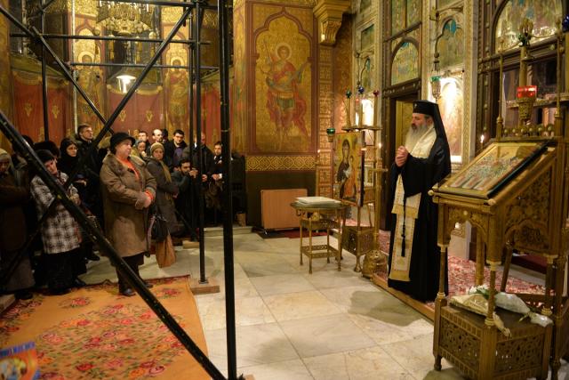 Priveghere arhierească la Mănăstirea „Sfinții Trei Ierarhi” din Iași