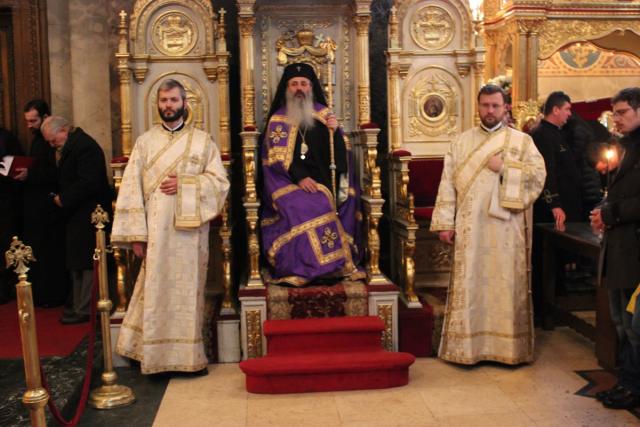 Priveghere de hram în cinstea Întâmpinării Domnului, la Catedrala Mitropolitană din Iaşi