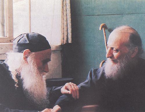 Prietenia dintre părintele Efrem Katunakiotul şi stareţul Emilian Simonopetritul