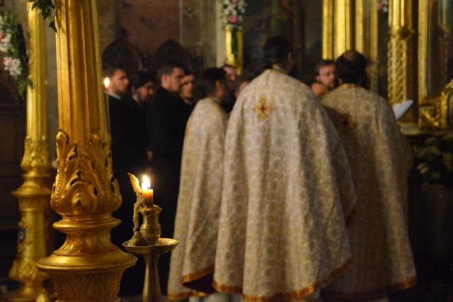 Patru ierarhi, la hramul istoric al Catedralei mitropolitane din Iași