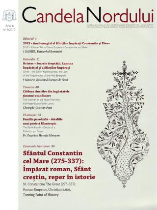 Revista „Candela Nordului” pe website-ul Episcopiei Ortodoxe Române a Europei de Nord