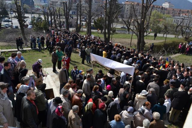 Manifestare pentru viață la Piatra Neamţ