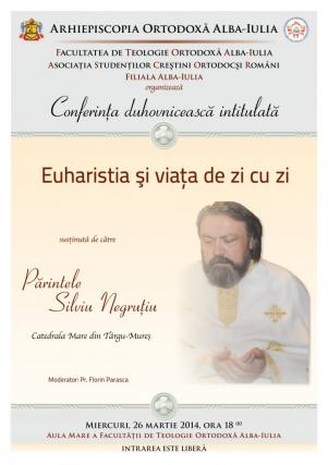 O nouă conferinţă duhovnicească la Alba Iulia