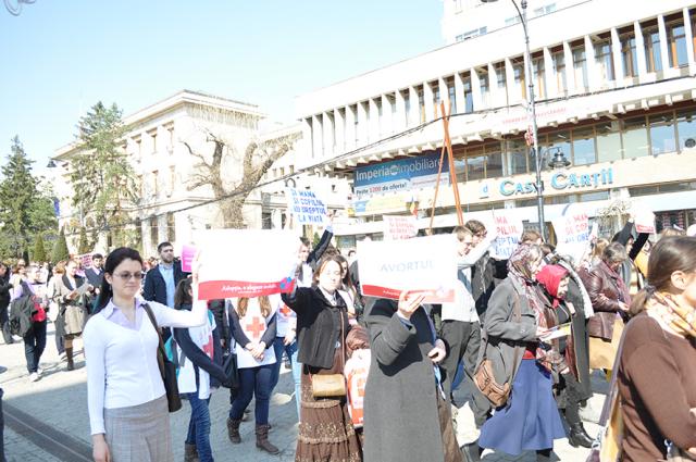 Marşul pentru Viaţă, organizat în aproximativ 40 de oraşe din România (GALERIE FOTO)
