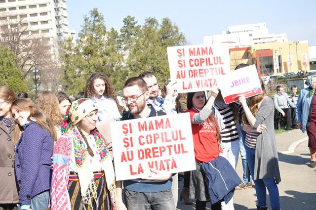 Marşul pentru Viaţă, organizat în aproximativ 40 de oraşe din România (GALERIE FOTO)
