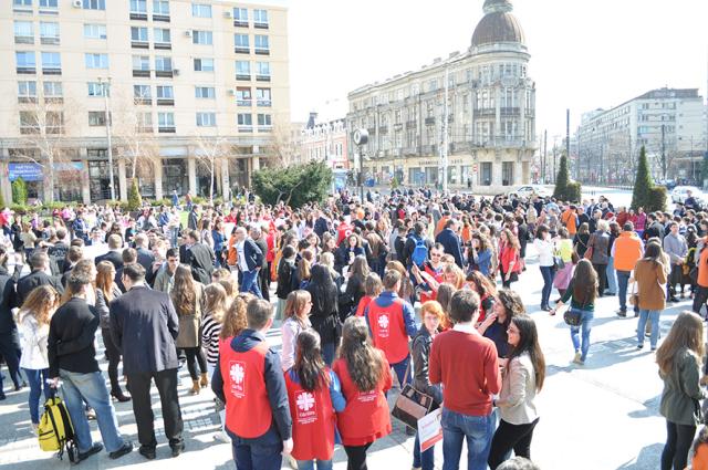 Marşul pentru Viaţă, organizat în aproximativ 40 de oraşe din România (GALERIE FOTO)