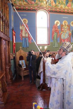 Pictura bisericii din cimitirul oraşului Cisnădie a fost sfinţită