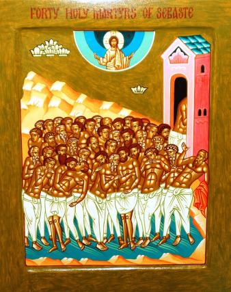 Predica la prăznuirea Sfinților 40 de Mucenci din Sevastia