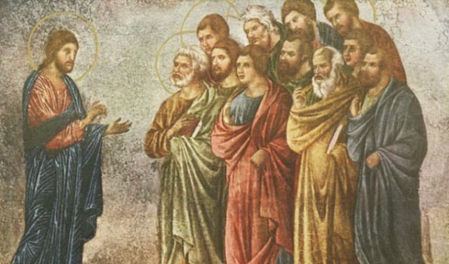 Hristos îi trimite pe apostoli în numele iubirii