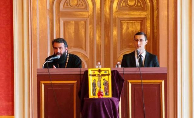 Preasfinţitul Părinte Lucian a conferenţiat la Arad