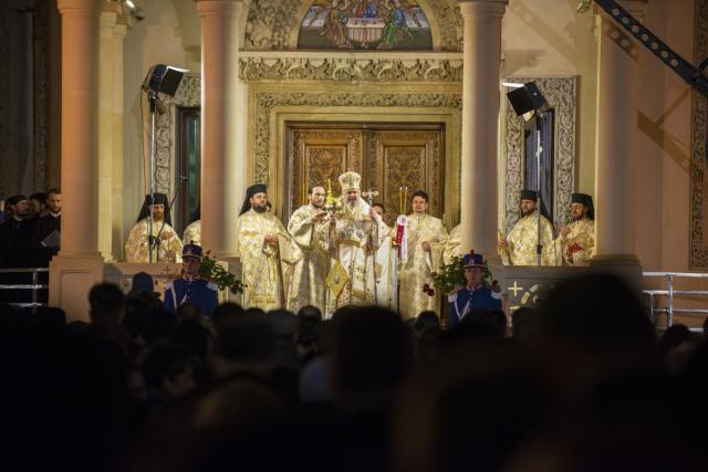 Slujba Învierii Domnului la Patriarhie