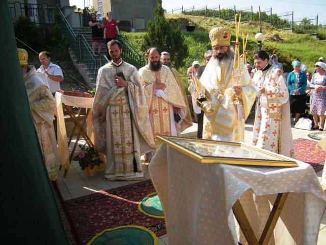 Omagiu eroilor români la Ţiganca