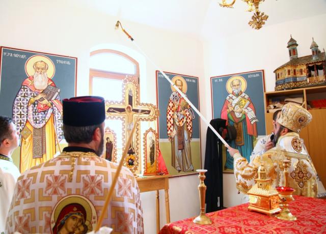 Sfinţirea bisericii Filiei vrâncene Văleni