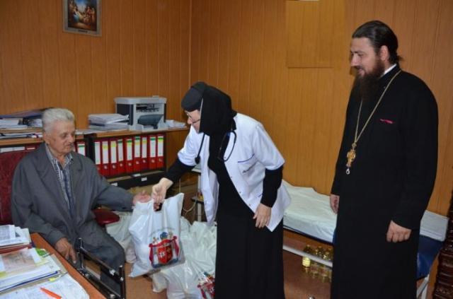 Acţiune social-filantropică la Cabinetul medical „Sf. Ioan rusul" al Episcopiei Giurgiului