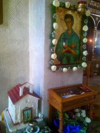 „Ne bucurăm pentru că în biserica noastră se află brâul şi fesul Sfântului Ioan Rusul“