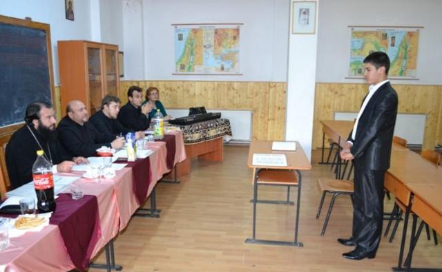 Examen de admitere la Seminarul teologic din Caransebeş