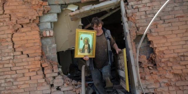 A treia biserică ortodoxă afectată de războiul civil din Ucraina