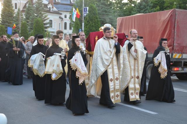 Procesiune cu moaștele Sfântului Simeon