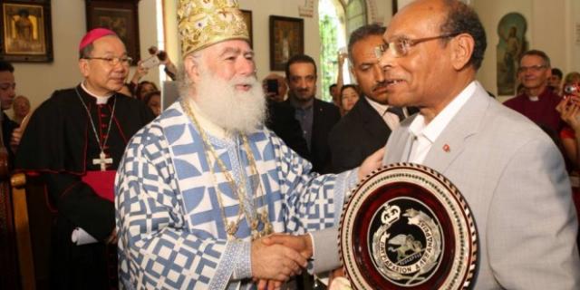 Preşedintele Tunisiei a participat la Sfânta Liturghie ortodoxă de Rusalii de la Tunis