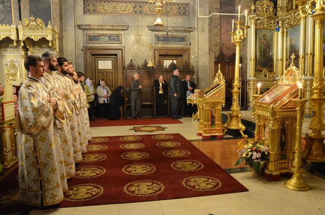 Slujbă arhierească în Catedrala mitropolitană ieşeană