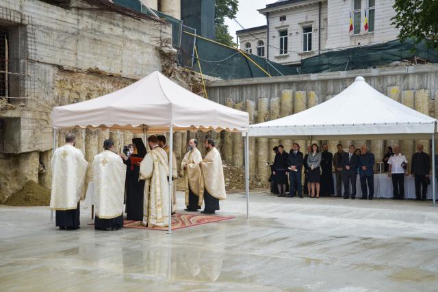 A fost sfințită piatra de temelie a Muzeului Mitropolitan