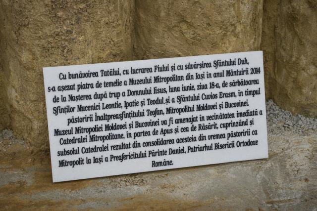 A fost sfințită piatra de temelie a Muzeului Mitropolitan