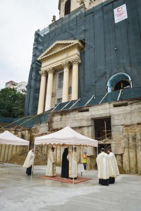 A fost sfințită piatra de temelie a Muzeului Mitropolitan