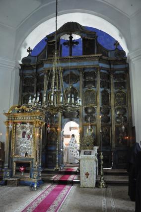 Hram la Centrul social-cultural „Sfântul Ilie“ al Mănăstirii Miclăuşeni