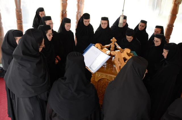 Sfântul Mare Mucenic Pantelimon, sărbătorit la Mănăstirea Paltin prin Liturghie arhierească