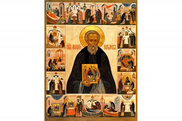 Sfântul Cuvios Andrei Rubliov, iconograful