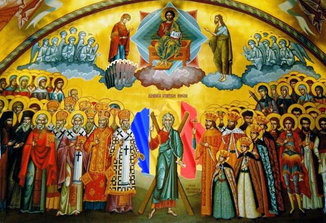Evanghelia la Duminica sfinților români