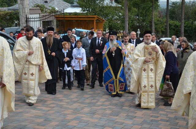 Biserica din cartierul Blebea al oraşului Târgu Neamţ, sfinţită de Mitropolitul Moldovei şi Bucovinei
