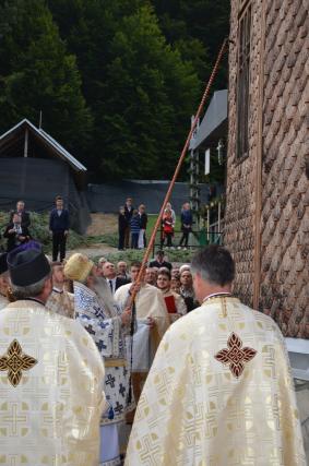 Biserica din cartierul Blebea al oraşului Târgu Neamţ, sfinţită de Mitropolitul Moldovei şi Bucovinei