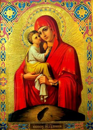 Canon de rugăciune către Maica Domnului, marţi seara, glasul 1