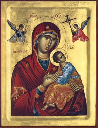 Canon de rugăciune către Maica Domnului, vineri seara, glasul 1