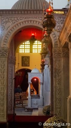 Fântâna cu aghiasmă din Biserica „Sfântul Dimitrie” din Tesalonic