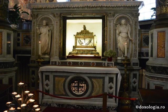 Lanțurile Sfântului Apostol Petru, aflate la Biserica San Pietro in Vincoli din Roma
