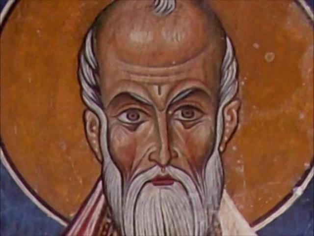 Troparul Sfântului Ierarh Ioan cel Milostiv, Patriarhul Alexandriei (în limba greacă)