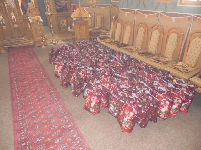 Activităţi caritative în Parohia Poiana - Brăeşti