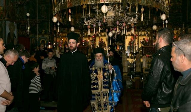 Priveghere patriarhală la Mănăstirea Sfântul Sava din Deşertul Iudeii