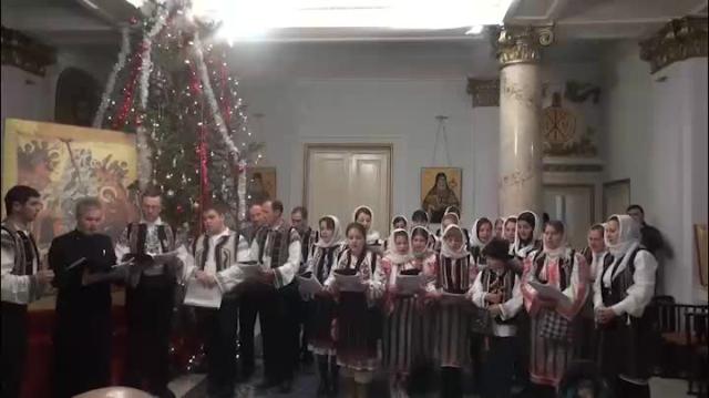 Colindători la Reședința Mitropolitană - Parohia Sabasa, Protopopiat Ceahlau