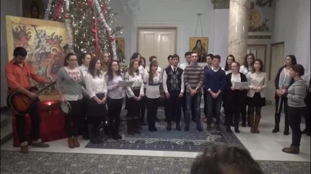 Colindători la Reședința Mitropolitană - Universitatea de Medicină și Farmacie Iași