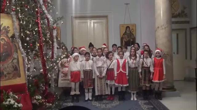 Colindători la Reședința Mitropolitană - Parohia Iazu Nou, Protopopiatul Hârlău